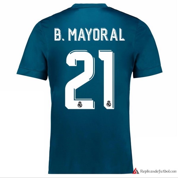 Camiseta Real Madrid Tercera equipación B.Mayoral 2017-2018